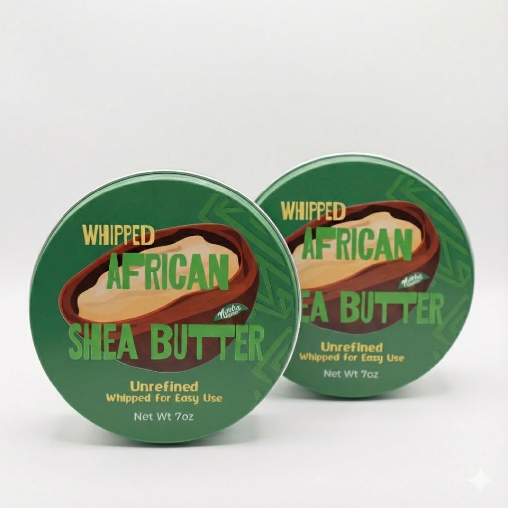 Whipped African Shea Butter 2-Pack - Value Bundle for Stretch Marks & Deep Skin Repair