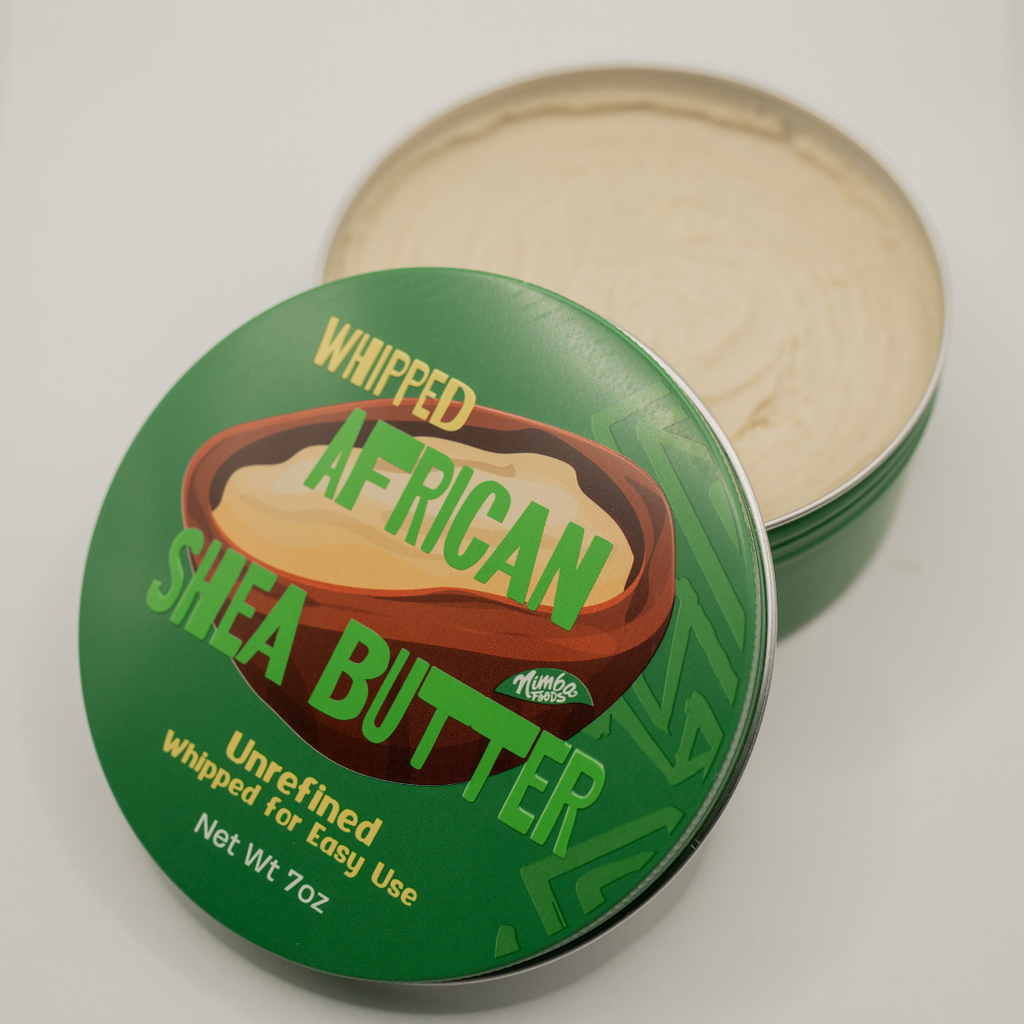 Whipped African Shea Butter - Ultra-Smooth Raw Body Cream for Glowy Skin & Eczema Relief