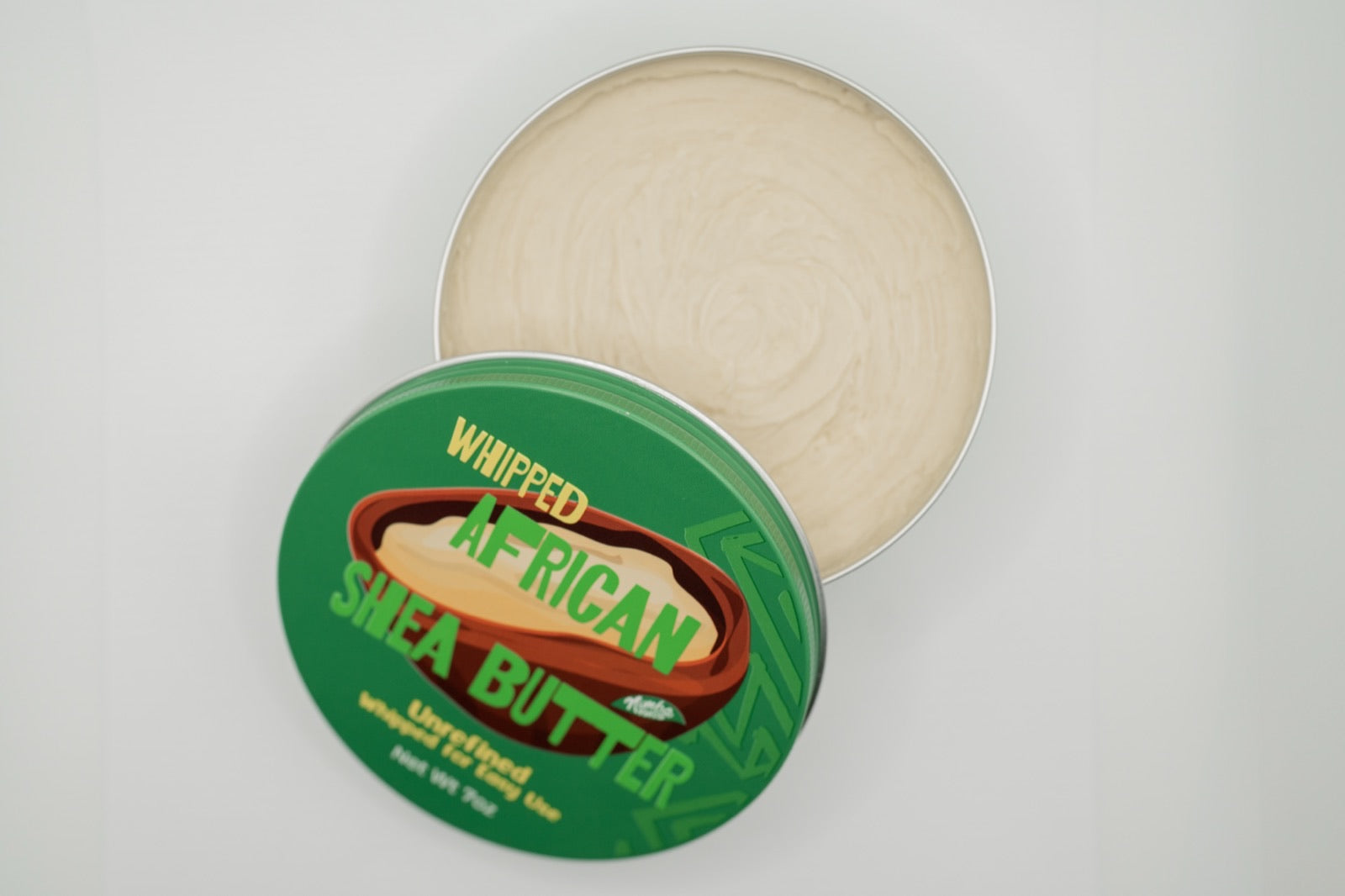 Tin open — whipped texture